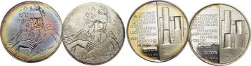 1978 Personenmedaille da Vinci, Leonardo 1452 +1519, Univ..., Timbres & Monnaies, Verzenden