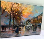 Walter Sita (XX) - Paris - Champs Elysées  Arc de Triomphe
