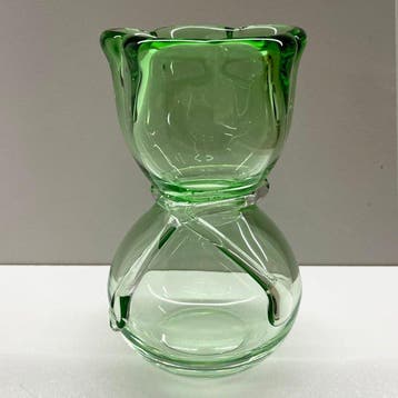 Beranek - R. Roubicek - Vaas (2) - Glas - Twee vazen van R., Antiek en Kunst
