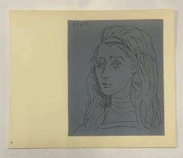 Pablo Picasso (1881-1973) - Jacqueline