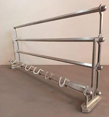 Art-deco bauhaus hat rack coat rack hanger . Designer: János