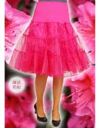Onderrok tutu tulle luxe rockabilly fuchsia, Ophalen of Verzenden, Nieuw