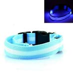 LED Halsband BLAUW, Dieren en Toebehoren, Verzenden, Nieuw