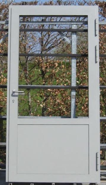 aluminium buitendeur , achterdeur , deur 110 x 214, 100 tot 120 cm, Nieuw, Ophalen of Verzenden, Buitendeur