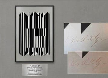Victor Vasarely (1906-1997) - Leyre-II (o Leyre II)