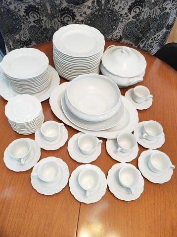 Limoges - Philippe Deshoulieres - Tafelservies voor 12 (65)