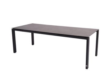 4 Seasons Outdoor Goa tafel met HPL blad antraciet 220 cm