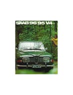 1969 SAAB 95 96 V4 BROCHURE NEDERLANDS, Ophalen of Verzenden, Nieuw