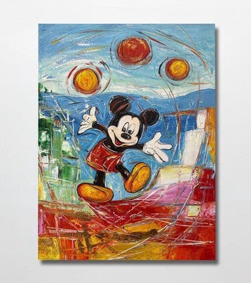 Nguyn V.L - The Mickey Legacy (08) 80 60 cm - No Reserve