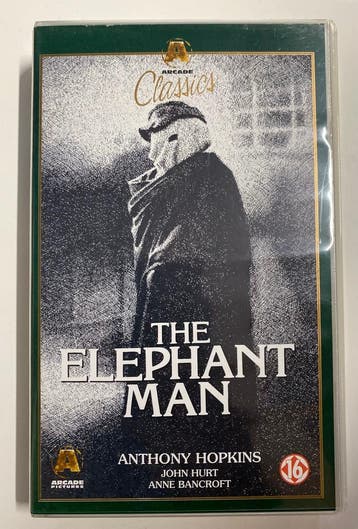 THE ELEPHANT MAN (VHS), Cd's en Dvd's, Gebruikt
