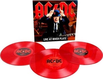 AC/DC - Live At River Plate - 3 LP Red Translucent - 3 x, Cd's en Dvd's, Nieuw in verpakking
