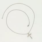Collier - 14 carats Or blanc Diamant (Naturelle)