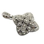 Sans prix de réserve - Pendentif Argent - Diamants