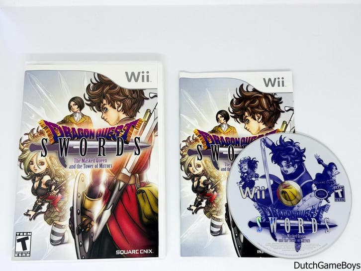 Nintendo Wii - Dragon Quest Swords - The Masked Queen And Th, Games en Spelcomputers, Games | Nintendo Wii U, Gebruikt, Verzenden