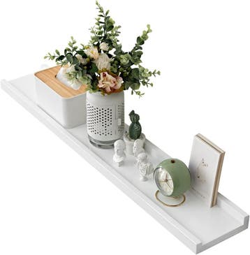 Massief Eiken Wandplank 50cm | Tweede kansje | OP = OP, Verzenden, Gebruikt