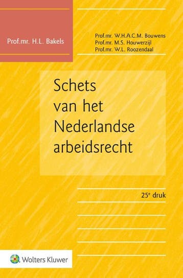 Schets van het Nederlandse arbeidsrecht 9789013148626, Verzenden, W.H.A.C.M. Bouwens