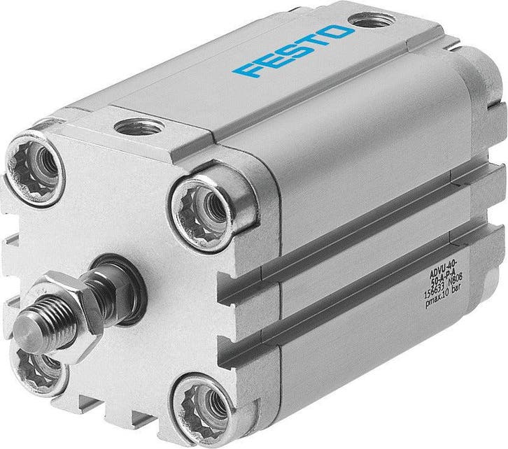 Vérin Compact Festo 80mm Alésage 20mm Course Double Effet -, Bricolage & Construction, Ventilation & Extraction, Envoi