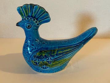 Bitossi - Beeldje - Serie “Rimini blu” - Pavoncella -