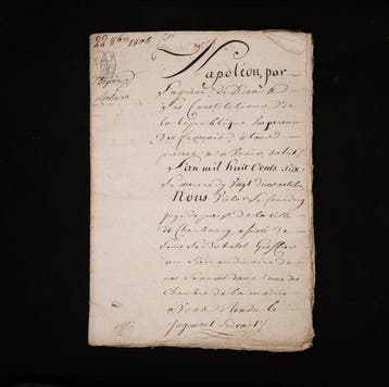 Sous Napoléon Bonaparte - Acte de justice - 70 pages - 1806, Verzamelen, Nieuw
