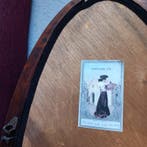 Harrison & Gil - Miroir - Bois, Textile - Miroir mural