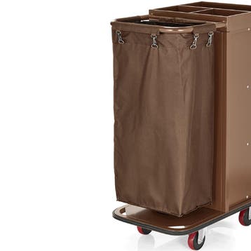 Losse Waszak | Polyester | Bruin | 70L | WAS Germany, Verzenden