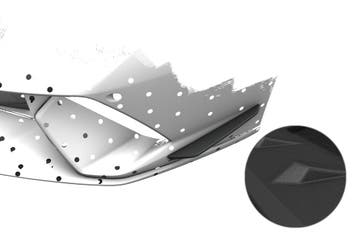 Performance Flaps voor Lamborghini Huracan Performante FP038, Auto-onderdelen, Verzenden, Nieuw
