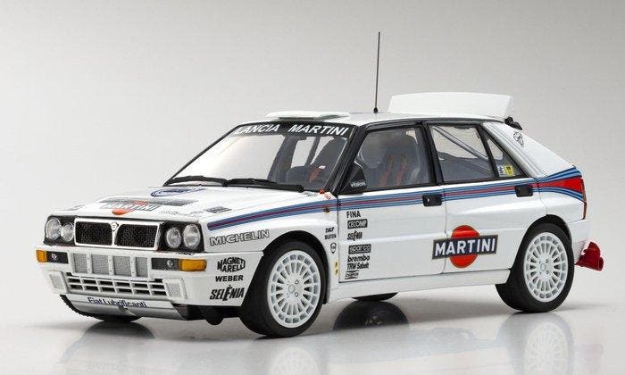 Kyosho 1:18 - Model sportwagen - Lancia Delta HF Integrale, Hobby & Loisirs créatifs, Voitures miniatures | 1:5 à 1:12