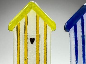 Studio Habrat - Figurine - Beach Hut (2) - Verre