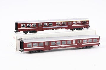 Märklin H0 - 43531/43533 - Modeltrein personenwagen (2) -