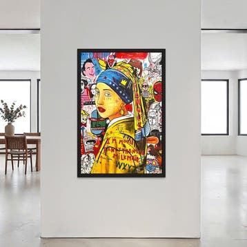 JS - La Jeune Fille à la Perle-Toile-No RP