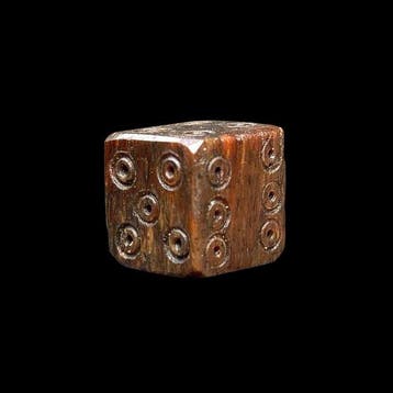 Oud-Romeins, Keizerrijk been / bot dobbelsteen - Ancient