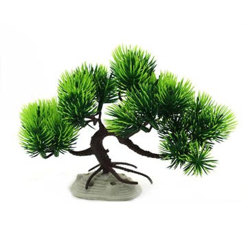 Bonsai boom donker- en lichtgroen met gebogen stam OS-222 -, Dieren en Toebehoren, Ophalen of Verzenden, Nieuw