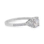 Ring - 18 karaat Witgoud - 1.45ct. tw. Diamant (Natuurlijk), Nieuw