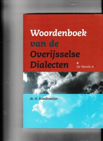 Woordenboek van de Overijsselse Dialecten / A / Publicaties, Boeken, Verzenden, Gelezen, Nederlands