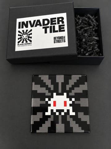Invader (1969) - Tiles Black Sunset