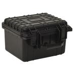 vidaXL Flightcase draagbaar 27x25x18 cm PP zwart, Verzenden