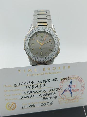 Bulova - Superior 2000 - Sans prix de réserve - Unisexe -, Nieuw