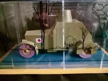 collection Hachette 1/24 - Modelauto - N°42 - Lauto blindée