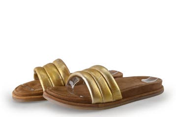 Nelson Slippers in maat 38 Goud, Slippers, Overige kleuren, Verzenden, Nelson