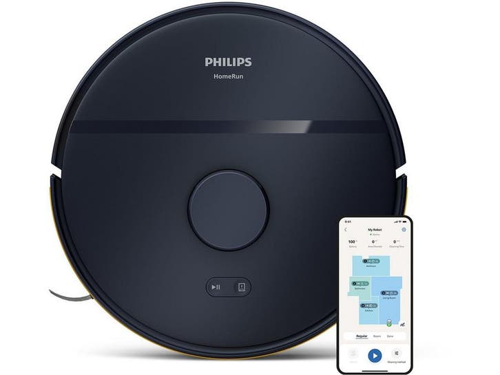 Philips XU2000/10 - Robotstofzuiger - Nat en droog, Elektronische apparatuur, Stofzuigers, Zo goed als nieuw, Verzenden