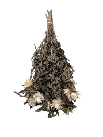 Helichrysum droogbloemen Wit 20 bundels Restant, Maison & Meubles, Accessoires pour la Maison | Plantes & Fleurs artificielles