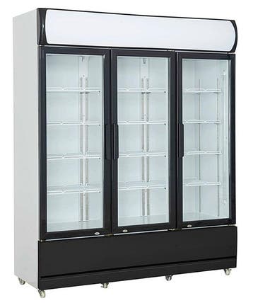 Koelkast 3 Glasdeuren Fcu-1200, Verzenden