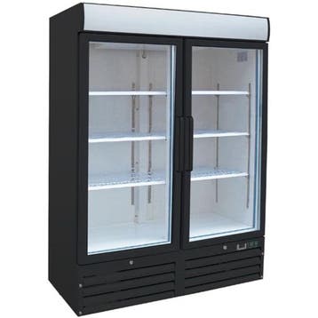 Koelkast | 1200L | Zwart | +2°C/+8°C | Geforceerd |, Verzenden
