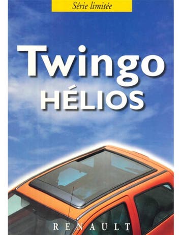1999 RENAULT TWINGO HÉLIOS BROCHURE NEDERLANDS