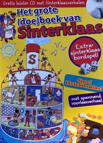 Het grote (doe)boek van Sinterklaas 8717973261445, Boeken, Verzenden, Zo goed als nieuw