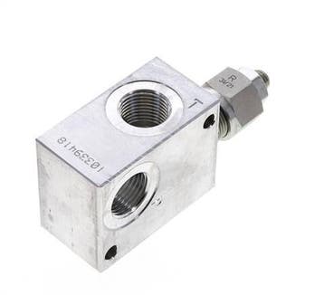 Limiteur de pression hydraulique en ligne G1/2 5-50bar, Verzenden