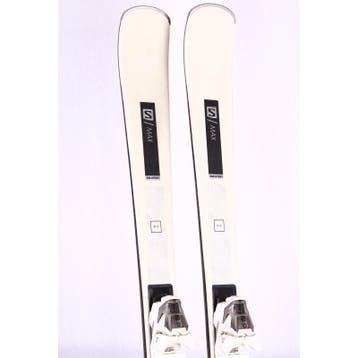 155 dames skis SALOMON E S/MAX N6, grip walk, edge amplifie, Verzenden, Gebruikt, Salomon