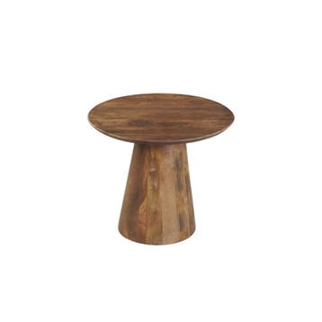 Salontafel Mangohout Salontafel Mick Rond 60 cm, Verzenden, Rond, Nieuw, Industriële meubels