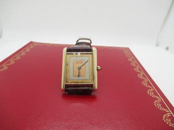 Cartier - Tank Must de Cartier - 681006 - Femme - 1998, Handtassen en Accessoires, Nieuw