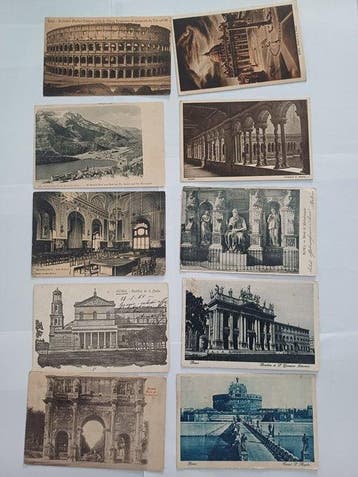 Italië - Stad en Landschap, Kastelen en Monumenten,, Gelopen